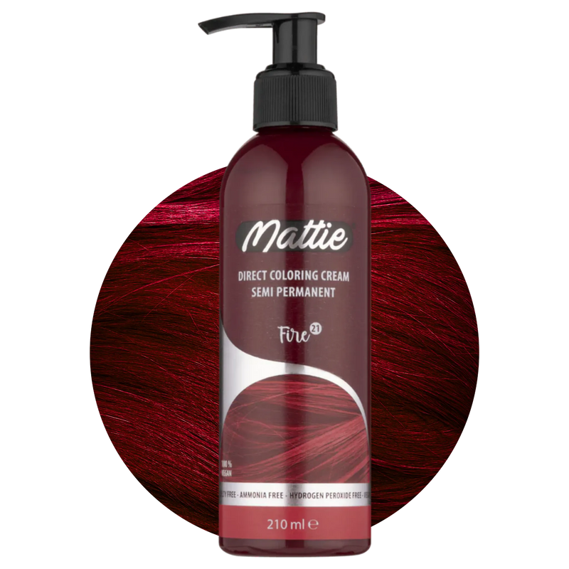 Mattie Fire - Crème Colorante Direct Vegan Semi-Permanente 210ml
