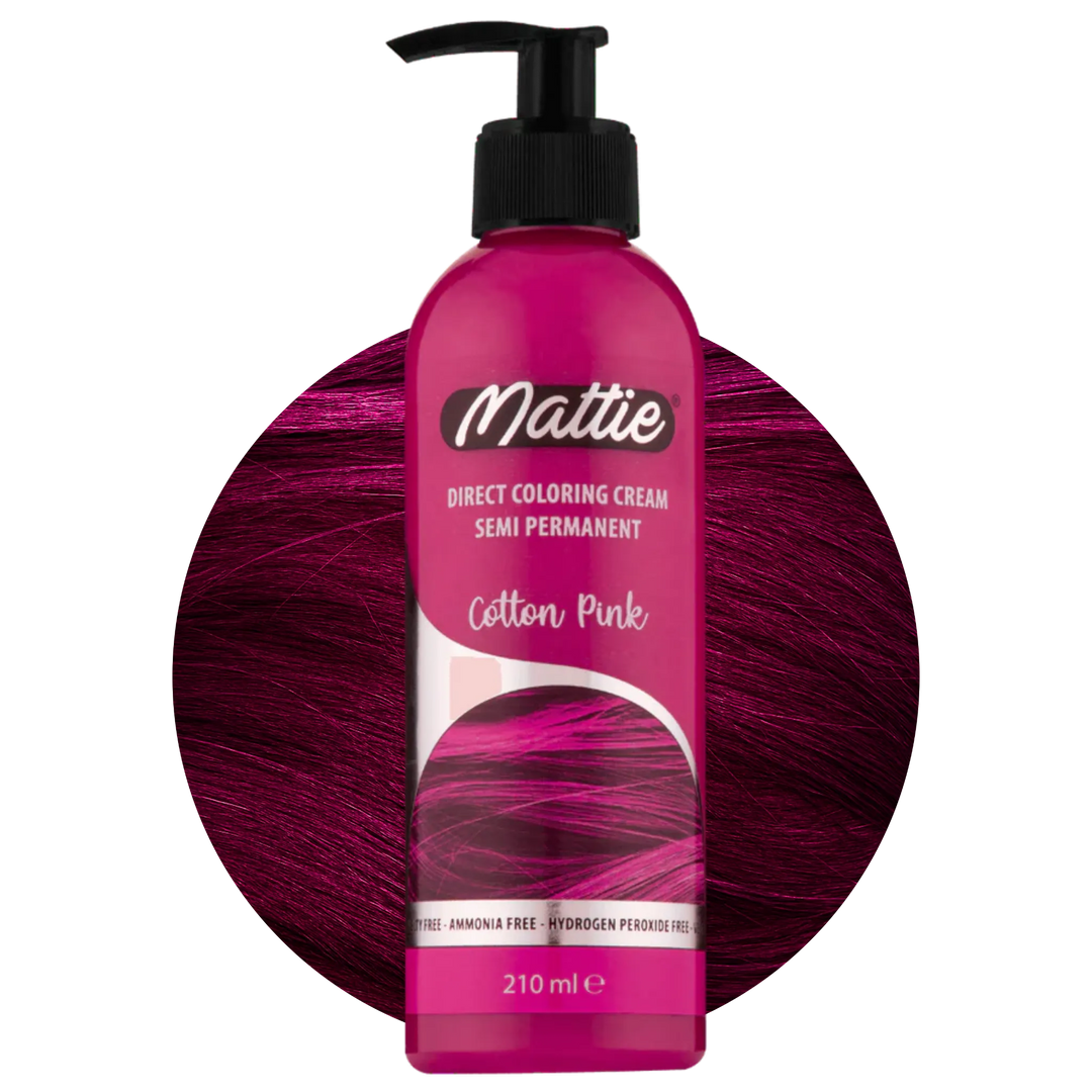 Mattie Cotton Pink - Direct Vegan Kleurcrème Semi-Permanent 210ml