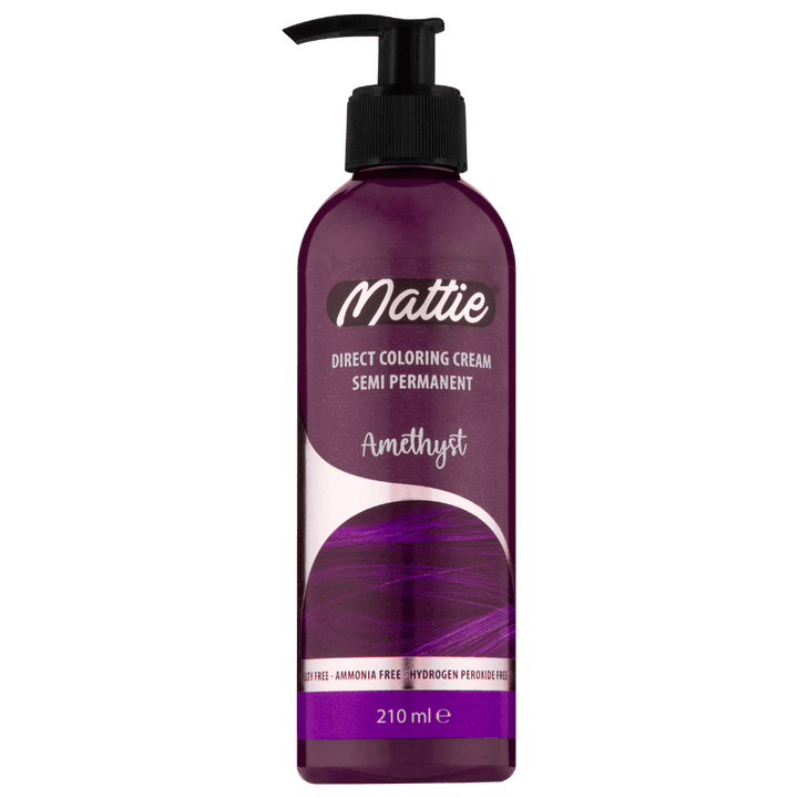 Mattie Amethyste - Direct Vegan Coloring Cream Semi-Permanent 210ml