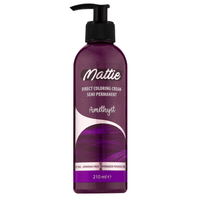 Mattie Amethyste - Direct Vegan Coloring Cream Semi-Permanent 210ml