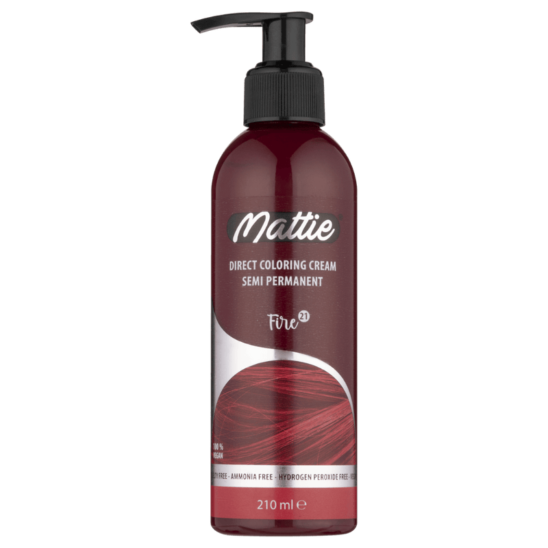 Mattie Fire - Crème Colorante Direct Vegan Semi-Permanente 210ml