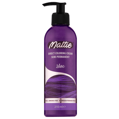 Mattie Lilac - Crème Colorante Direct Vegan Semi-Permanente 210ml