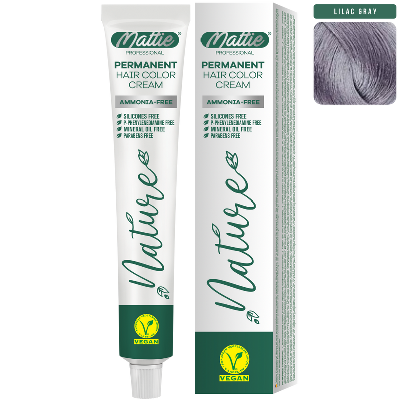Mattie Professional Nature (Lilac Gray) - Vegan Permanente Kleurcrème 60ml