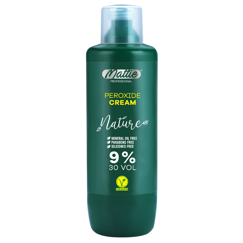 Mattie Professional Nature - 9% (30 VOL) Peroxide Cream Vegan 1000ml