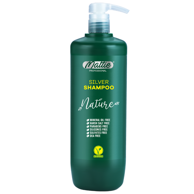 Mattie Professional Nature - Zilver Shampoo Vegan 1000ml