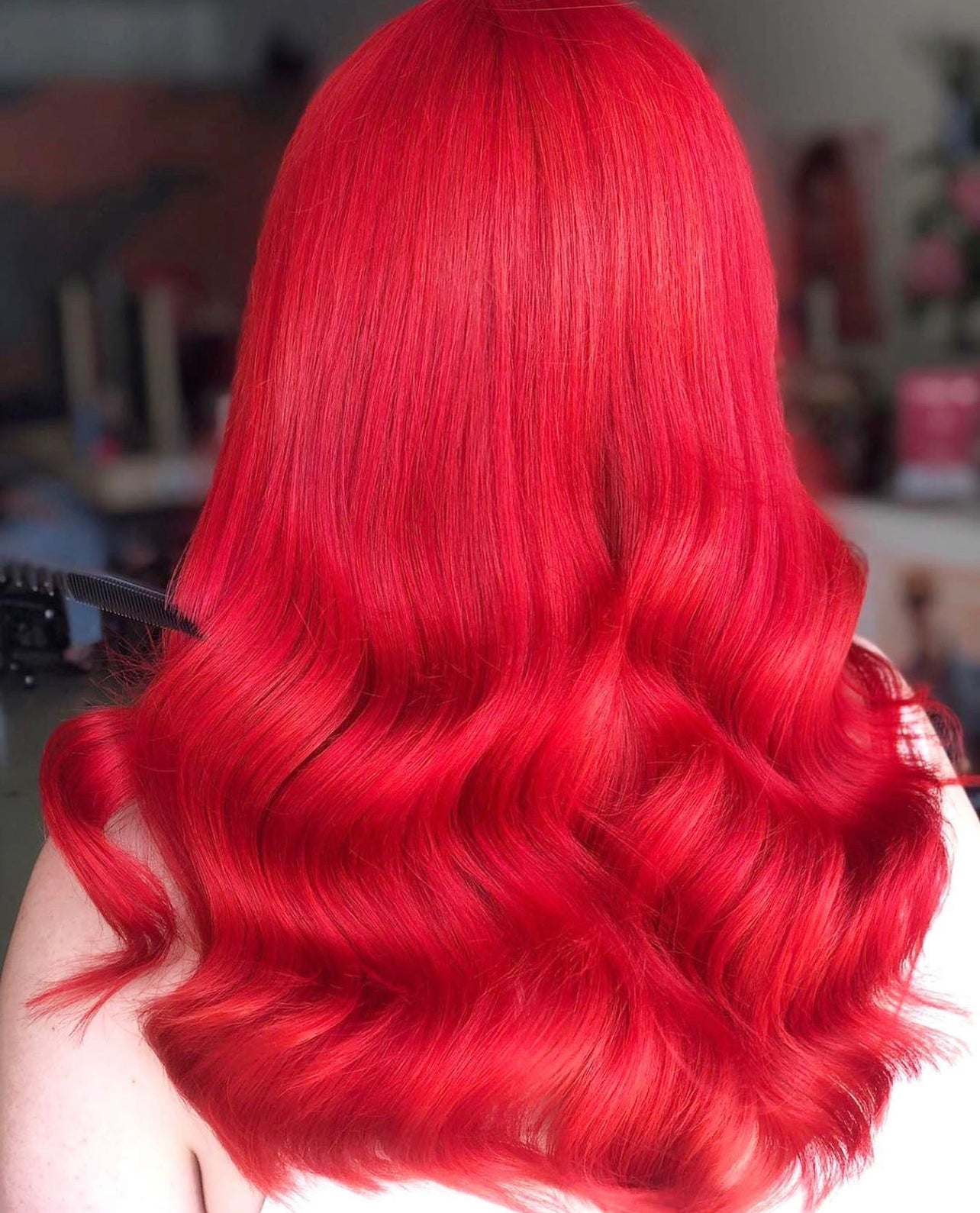 Fire Red Hair Color | Lange haare ideen, Haare rot färben, Haare färben  ideen